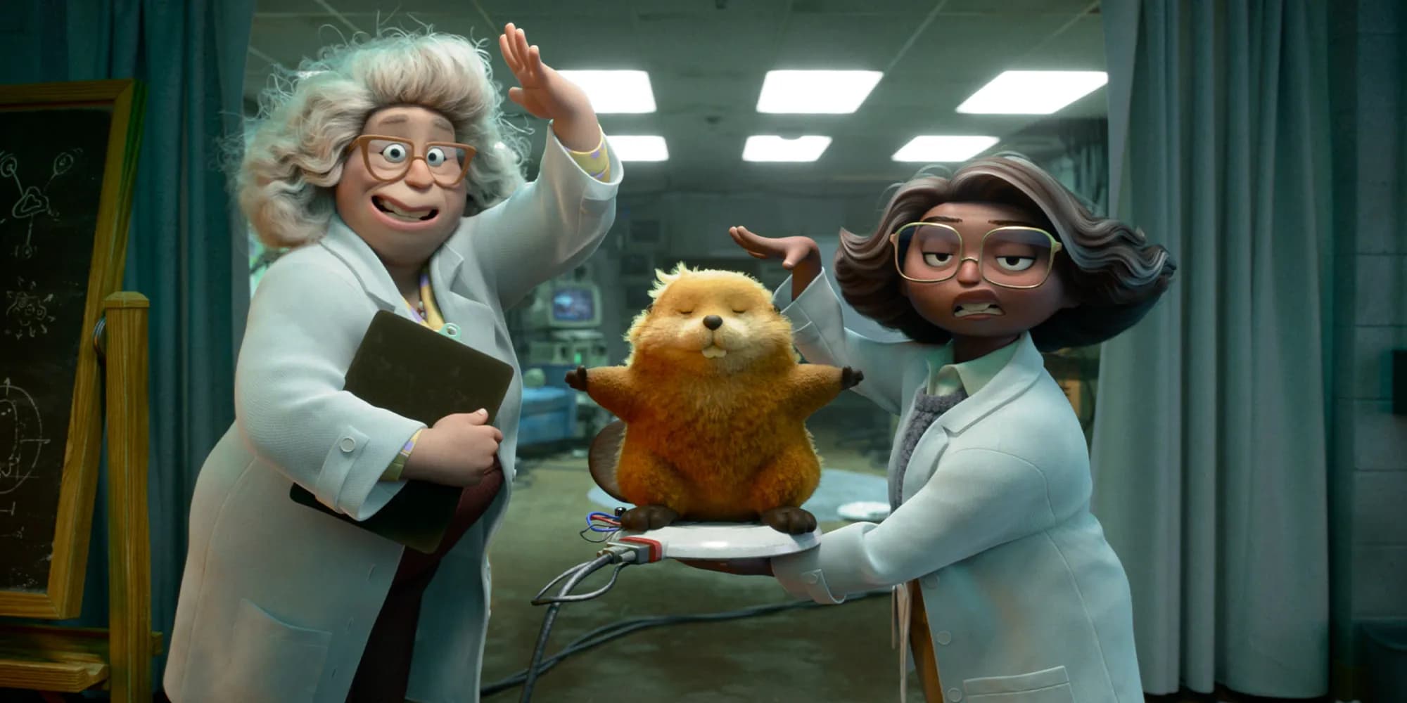 皮克斯新作《Hoppers》首曝预告 少女化身机械海狸开启奇幻冒险